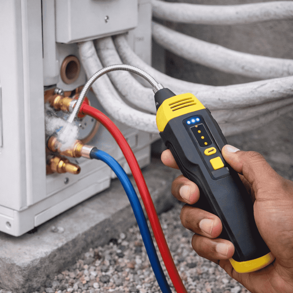 Ac Gas Leak