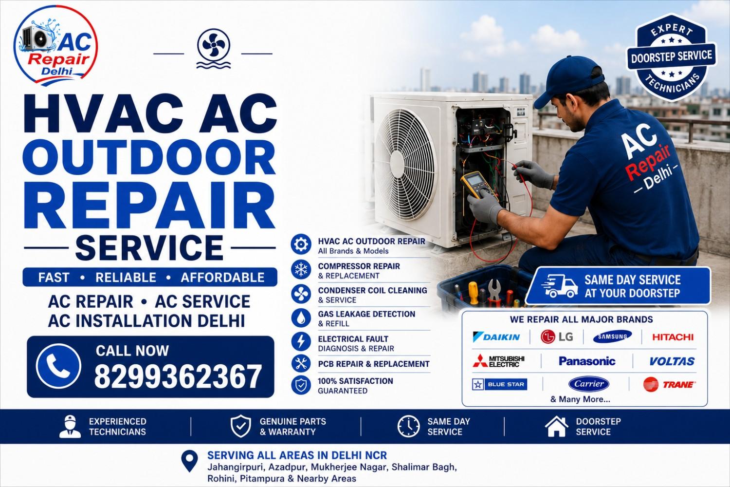 Best HVAC Repair Service in Delhi | HVAC Installation, Maintenance & AMC | AC Repair Delhi